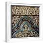 Moulded Frieze Tile Made for the Palace of the Mongol Sultan Abaqa Khan, circa 1270-75-null-Framed Giclee Print