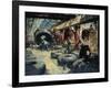 Moulding Tyres for Lancaster and Halifax Bombers-Terence Cuneo-Framed Giclee Print