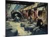 Moulding Tyres for Lancaster and Halifax Bombers-Terence Cuneo-Mounted Giclee Print