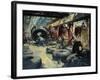 Moulding Tyres for Lancaster and Halifax Bombers-Terence Cuneo-Framed Giclee Print