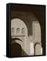 Mouldings Over Arched Doorway, Ben Youssef Medersa, Marrakech (Marrakesh), North Africa-David Poole-Framed Stretched Canvas