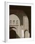 Mouldings Over Arched Doorway, Ben Youssef Medersa, Marrakech (Marrakesh), North Africa-David Poole-Framed Photographic Print