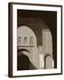 Mouldings Over Arched Doorway, Ben Youssef Medersa, Marrakech (Marrakesh), North Africa-David Poole-Framed Photographic Print