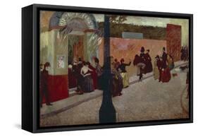 Moulin De La Galette, 1878-Federico Zandomeneghi-Framed Stretched Canvas