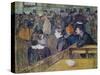 Moulin De La Galette, 1889-Henri de Toulouse-Lautrec-Stretched Canvas