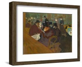 Moulin De La Galette by Henri De Toulouse-Lautrec-Henri de Toulouse-Lautrec-Framed Giclee Print