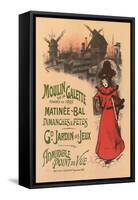 Moulin de La Galette, c.1896-Roedel-Framed Stretched Canvas