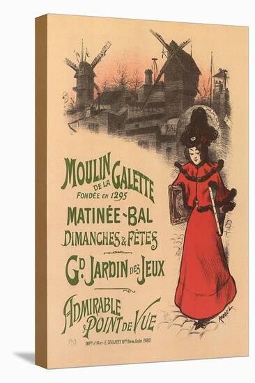 Moulin de La Galette, c.1896-Roedel-Stretched Canvas