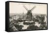 Moulin de La Galette-null-Framed Stretched Canvas