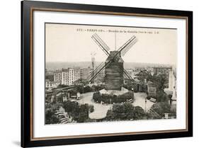 Moulin de La Galette-null-Framed Photographic Print