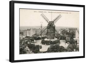 Moulin de La Galette-null-Framed Photographic Print