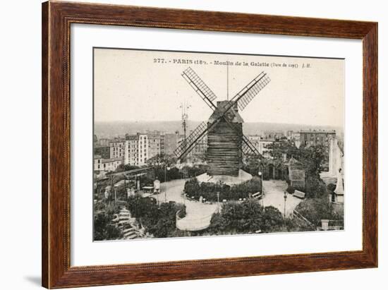 Moulin de La Galette-null-Framed Photographic Print