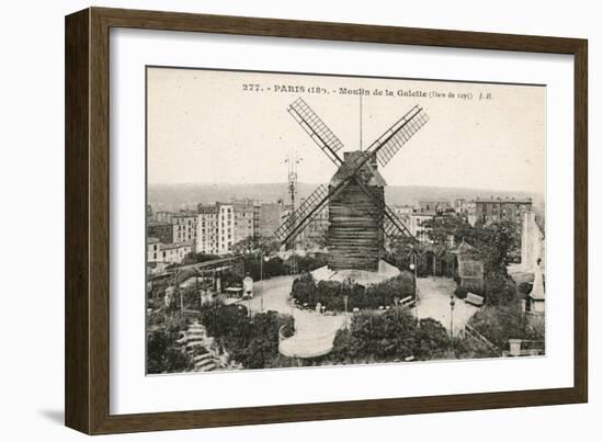 Moulin de La Galette-null-Framed Photographic Print