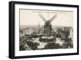 Moulin de La Galette-null-Framed Photographic Print