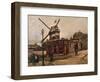 Moulin De La Galette-Vincent van Gogh-Framed Giclee Print