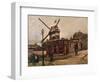Moulin De La Galette-Vincent van Gogh-Framed Giclee Print