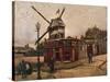 Moulin De La Galette-Vincent van Gogh-Stretched Canvas