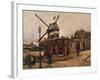 Moulin De La Galette-Vincent van Gogh-Framed Giclee Print