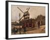 Moulin De La Galette-Vincent van Gogh-Framed Giclee Print