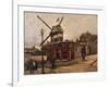 Moulin De La Galette-Vincent van Gogh-Framed Giclee Print