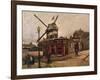 Moulin De La Galette-Vincent van Gogh-Framed Giclee Print