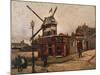Moulin De La Galette-Vincent van Gogh-Mounted Giclee Print
