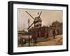 Moulin De La Galette-Vincent van Gogh-Framed Giclee Print