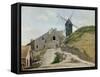 Moulin De La Galette-Jean-Baptiste-Camille Corot-Framed Stretched Canvas