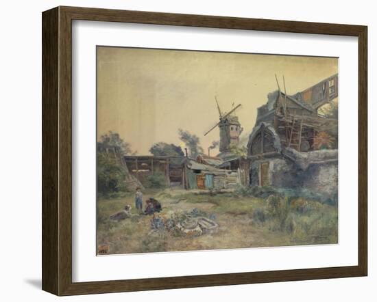 Moulin de Montmartre-Henri Bonnefoy-Framed Giclee Print