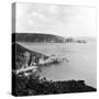 Moulin Huet Bay and Jerbourg Point on the Island of Guernsey 1965-Staff-Stretched Canvas