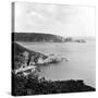 Moulin Huet Bay and Jerbourg Point on the Island of Guernsey 1965-Staff-Stretched Canvas