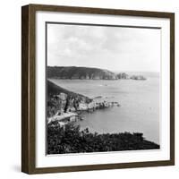 Moulin Huet Bay and Jerbourg Point on the Island of Guernsey 1965-Staff-Framed Photographic Print