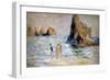 Moulin Huet Bay, Guernsey, C1883-Pierre-Auguste Renoir-Framed Giclee Print