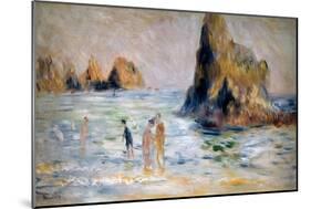 Moulin Huet Bay, Guernsey, C1883-Pierre-Auguste Renoir-Mounted Giclee Print