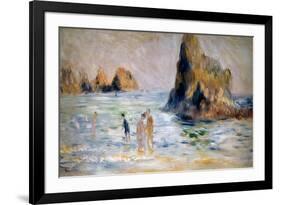 Moulin Huet Bay, Guernsey, C1883-Pierre-Auguste Renoir-Framed Giclee Print