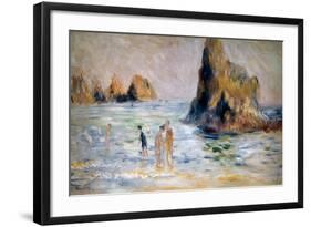 Moulin Huet Bay, Guernsey, C1883-Pierre-Auguste Renoir-Framed Giclee Print