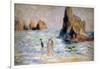 Moulin Huet Bay, Guernsey, C1883-Pierre-Auguste Renoir-Framed Giclee Print