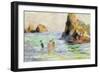 Moulin Huet Bay, Guernsey, circa 1883-Pierre-Auguste Renoir-Framed Giclee Print