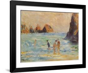 Moulin Huet Bay-Pierre-Auguste Renoir-Framed Art Print