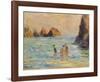 Moulin Huet Bay-Pierre-Auguste Renoir-Framed Art Print