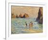Moulin Huet Bay-Pierre-Auguste Renoir-Framed Art Print