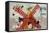 Moulin Rouge 1895-null-Framed Stretched Canvas