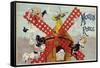 Moulin Rouge 1895-null-Framed Stretched Canvas