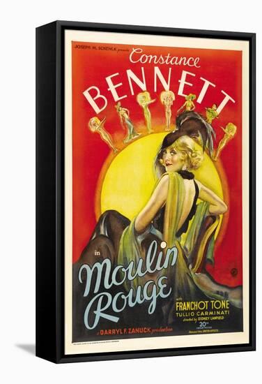 Moulin Rouge, 1934, Directed by Sidney Lanfield-null-Framed Stretched Canvas