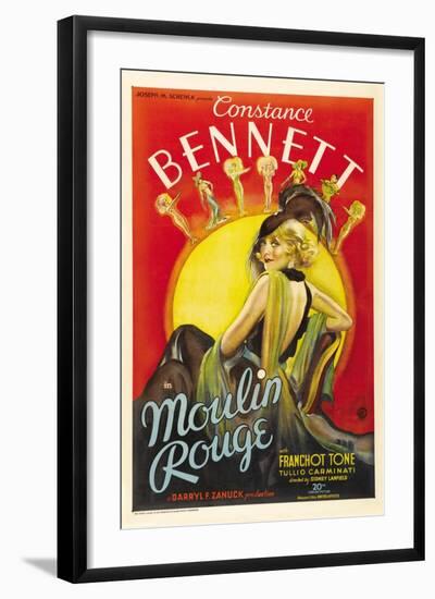 Moulin Rouge, 1934, Directed by Sidney Lanfield-null-Framed Giclee Print