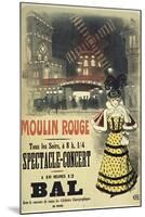 Moulin Rouge Bal Roedel-null-Mounted Giclee Print