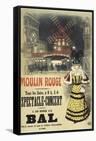 Moulin Rouge Bal Roedel-null-Framed Stretched Canvas