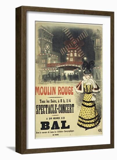 Moulin Rouge Bal Roedel-null-Framed Giclee Print