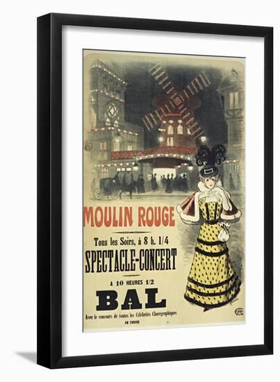 Moulin Rouge Bal Roedel-null-Framed Giclee Print