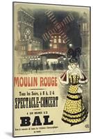 Moulin Rouge Bal Roedel-null-Mounted Giclee Print